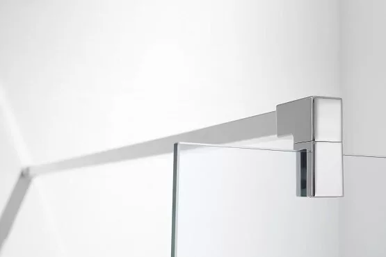 фото Душевая перегородка Aquatek AQ WIW 14020CH Walk in с держателем 1400x2000 профиль хром стекло прозрачное 