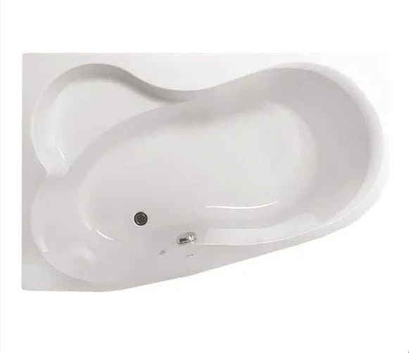 картинка Акриловая ванна Vagnerplast Melite 160 L с каркасом VPK160105 