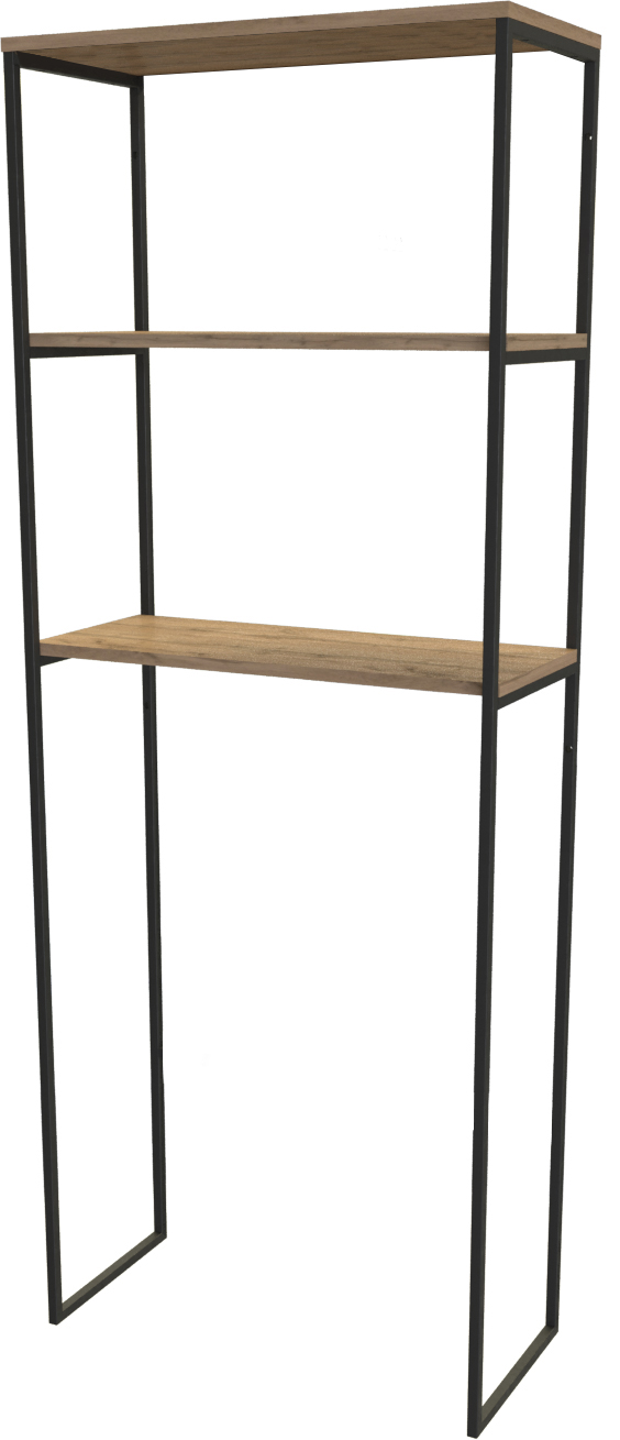 фото Шкаф 1Marka Grunge Loft над стир. машиной 170х65, дуб вотан 