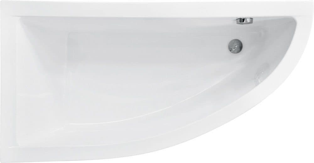 картинка Акриловая ванна Besco Praktika 140x70 L с каркасом KMB14075 