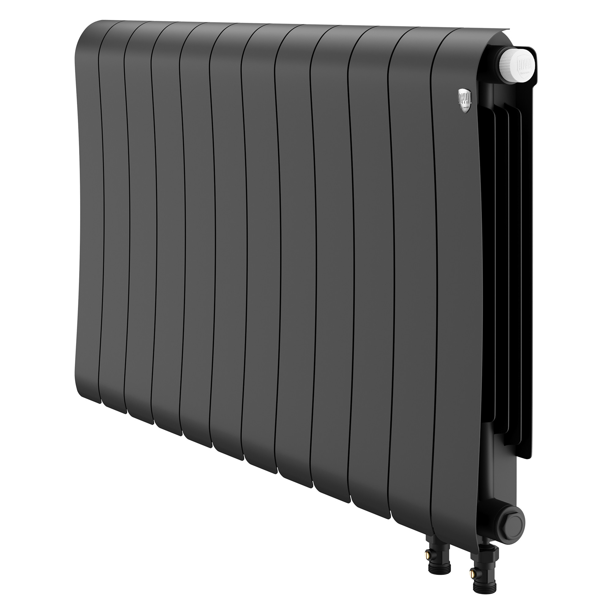 картинка Радиатор биметаллический Royal Thermo Infinity 500 Noir Sable VR80 12 секции 
