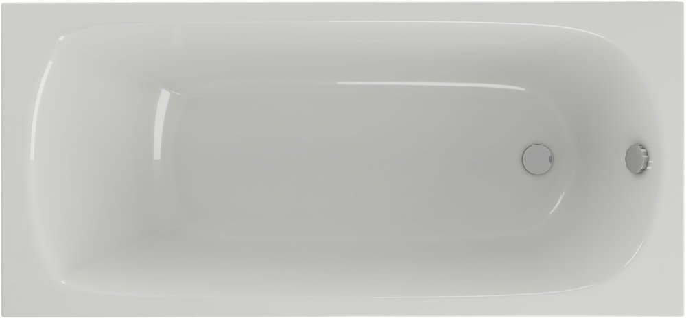 картинка Акриловая ванна Акватек Ника 160x75 без ножек 