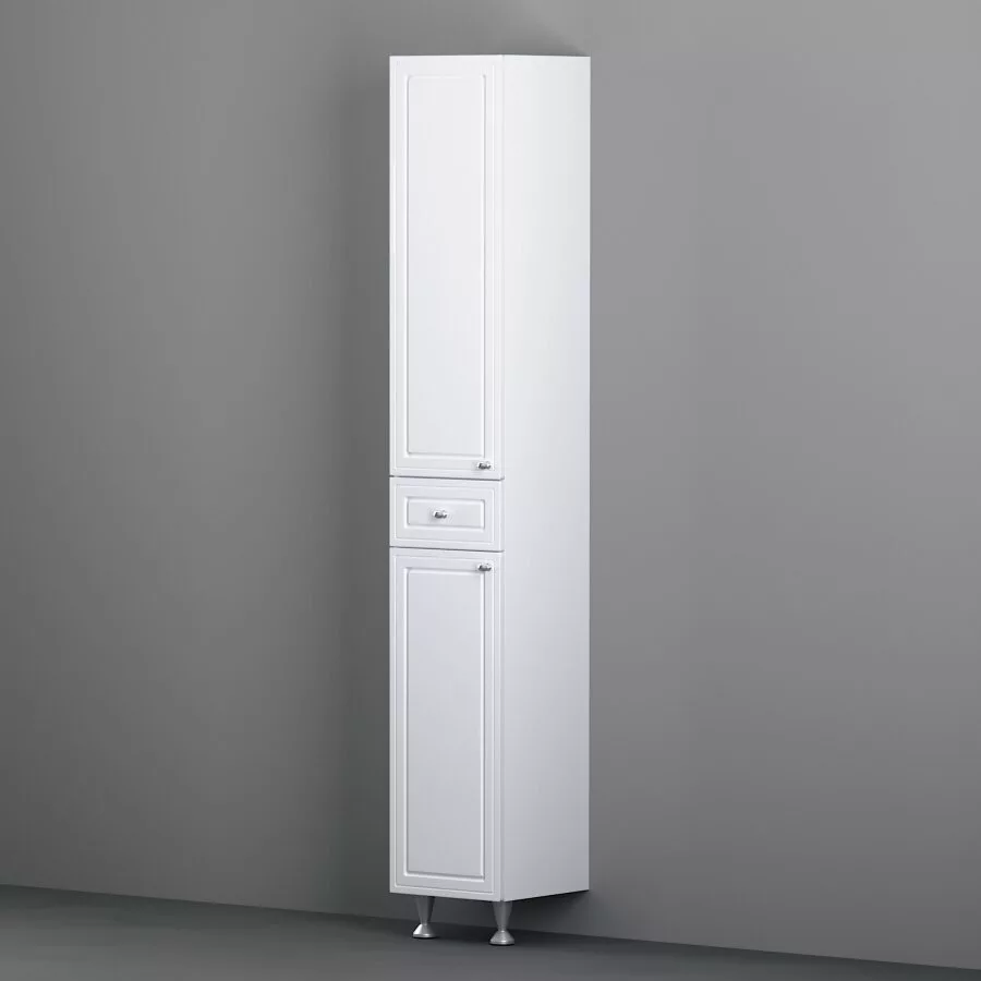 фото Шкаф-колонна на ножках AM.PM Palace One M41CSR0303WG универсальный 30 см белый глянец 