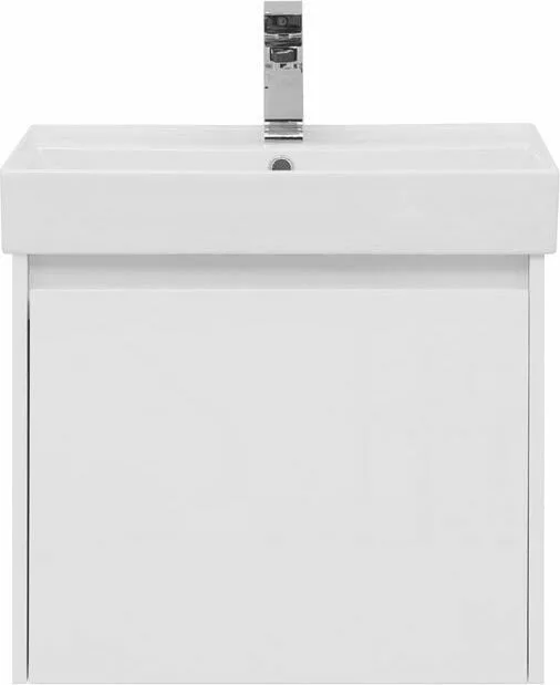 фото Тумба с раковиной Aquanet Nova Lite 60 белый (1 ящик) арт. 00245029 