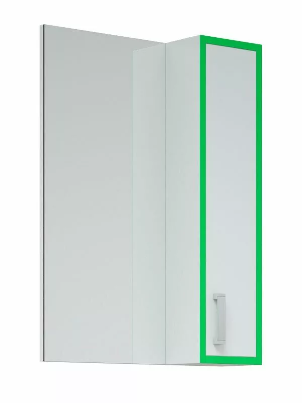 фото Зеркало-шкаф Corozo Спектр 50 зеленое 