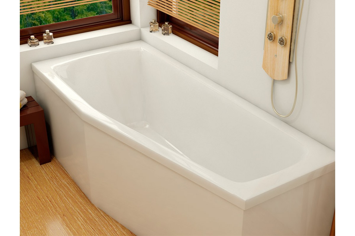 картинка Акриловая ванна Relisan Aquarius L 160х70х50 с каркасом 