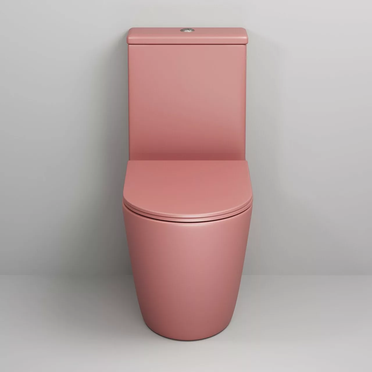 картинка Унитаз-компакт Grossman GR-4480PIMS Color безободковый, розовый матовый 