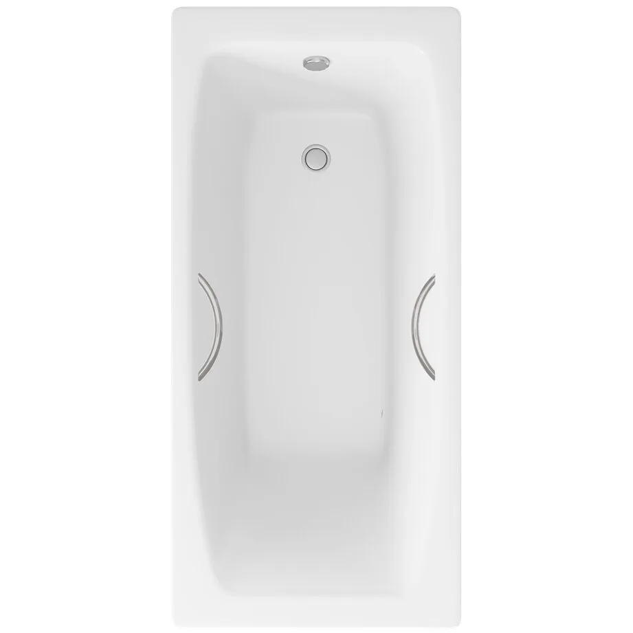 картинка Ванна чугунная Delice Repos 170х70 с ручками DLR220508R 