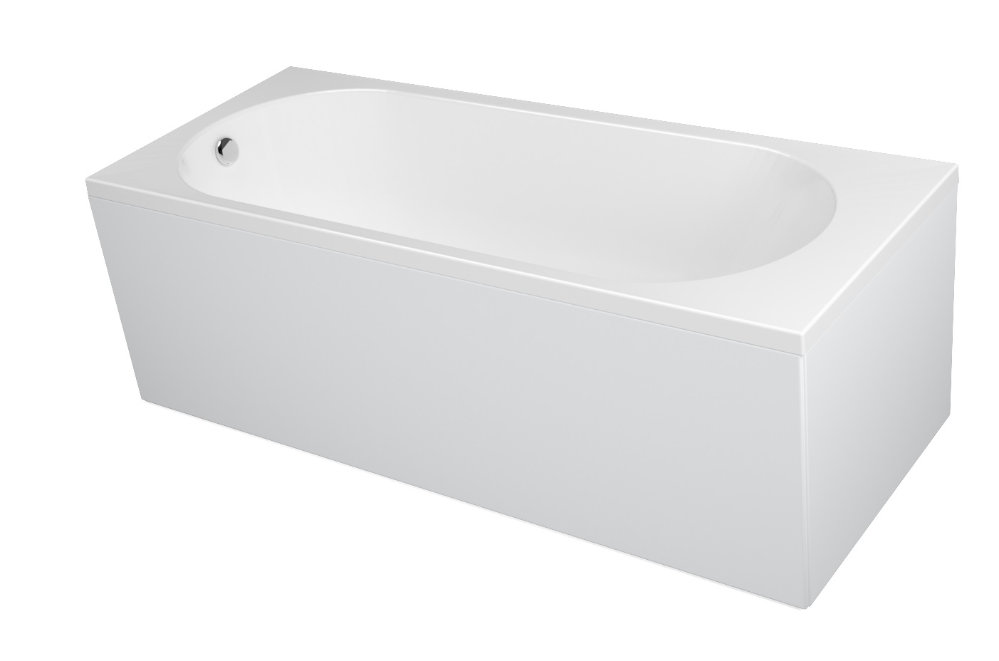 картинка Ванна Marka One ATLAS 170x70 с каркасом и слив-переливом 