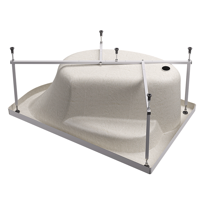 картинка Каркас ALEX BAITLER KSN15 для ванны Неро 150х95 