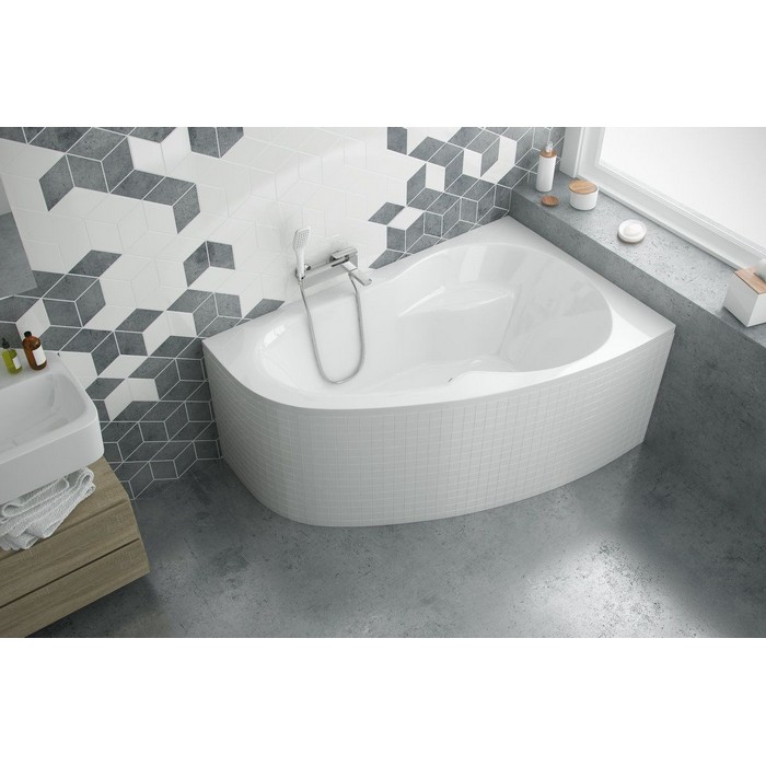 картинка Ванна EXCELLENT Newa 160x95 правая с ножками HW-ST-NWAEX-68 