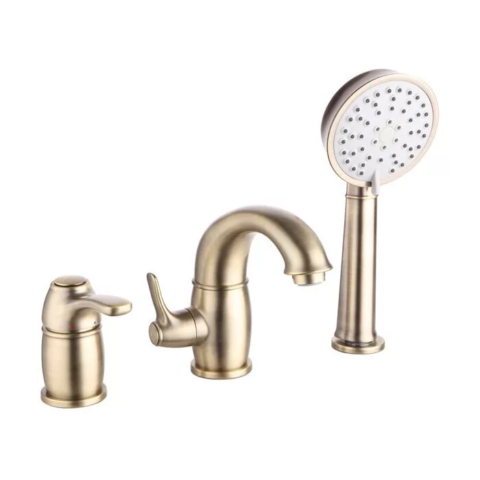 картинка Смеситель Iddis Oldie OLDBR30i07 на борт ванны 