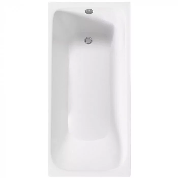 картинка Ванна чугунная Delice Continental PLUS 100х70 DLR230642 с ножками и переливом DLR000017 