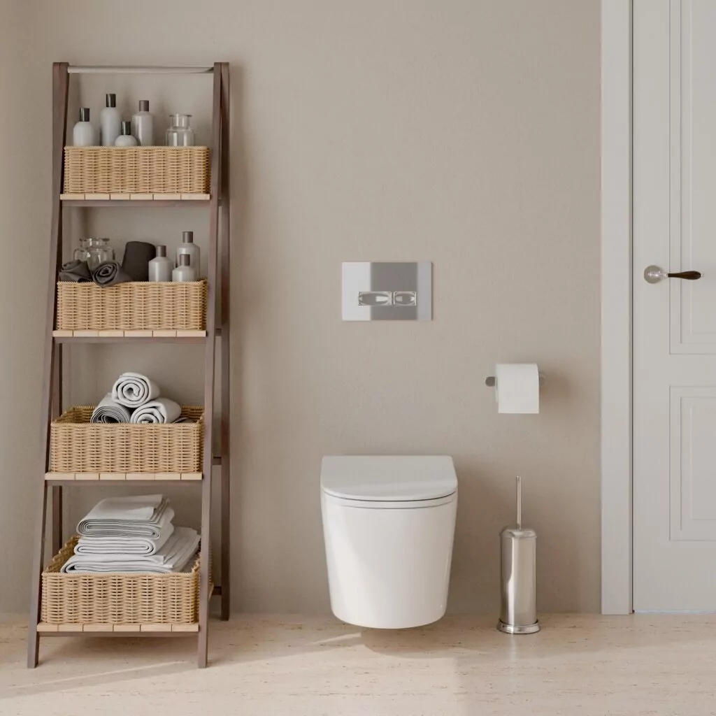 картинка Комплект 3 в 1 IBERICA BLANCA инсталляция с унитазом BURGOS ALTO IB.BRA.231.1B1 клавишей хром глянцевый ESTI-R IB.B021.003.002 