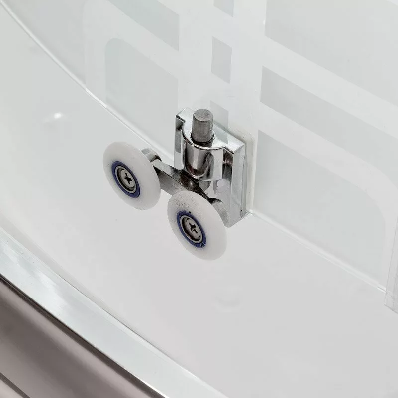 картинка Душевая кабина Deto EM 2712 R с гидромассажем и электрикой 