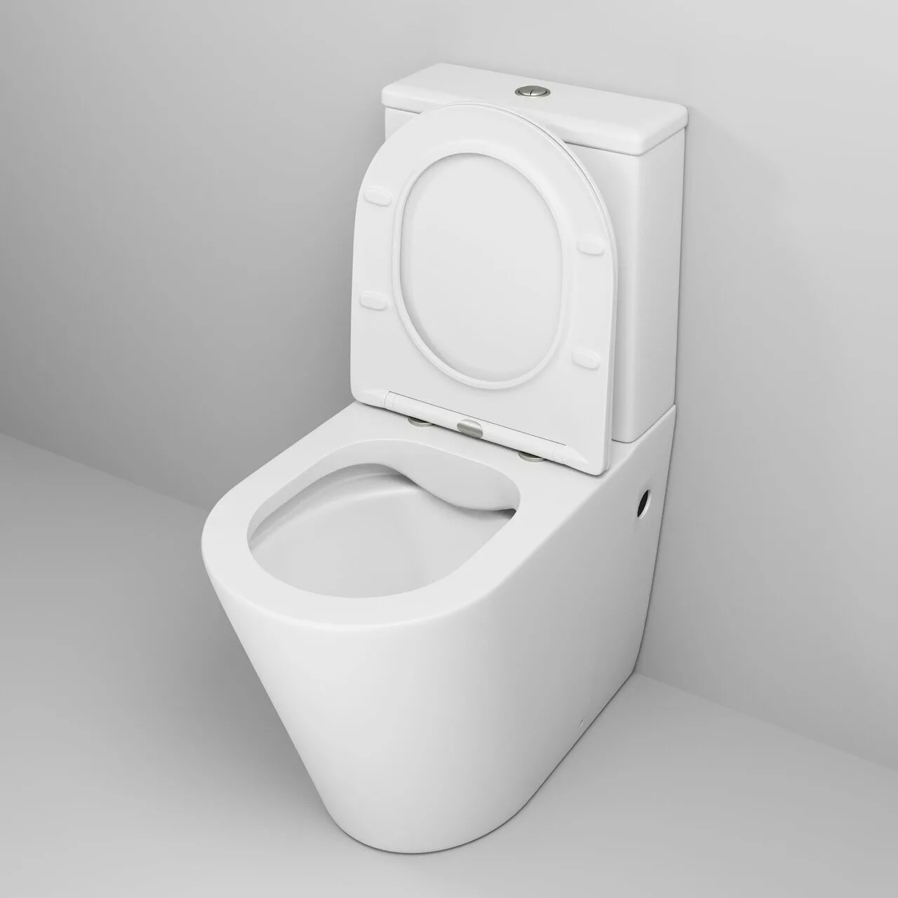 картинка Унитаз-компакт Grossman GR-4480MS Color безободковый, белый матовый 