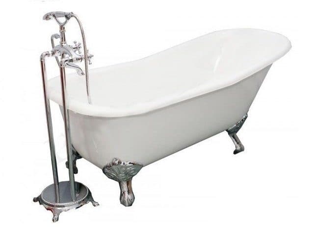 картинка Чугунная ванна Elegansa Schale IRON FEET chrome 