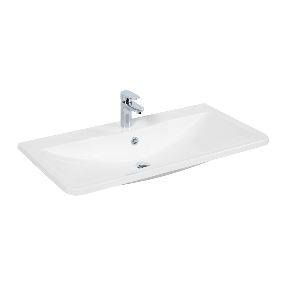 картинка Раковина из литьевого мрамора BelBagno BB1000/455-LV-MR-ALR  в ванную комнату