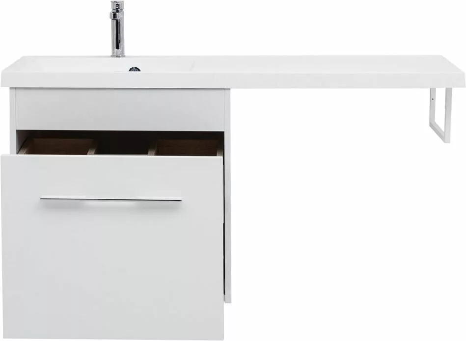 фото Тумба с раковиной Aquanet Августа 120 L белый арт. 00239781 