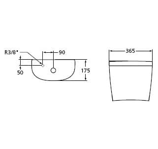 картинка Бачок для унитаза Ideal Standard Connect E785601