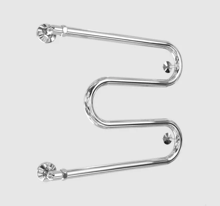 картинка Полотенцесушитель Двин M 60/50 без полки Водяной / 1" К0 Полированный (4627086011278) 