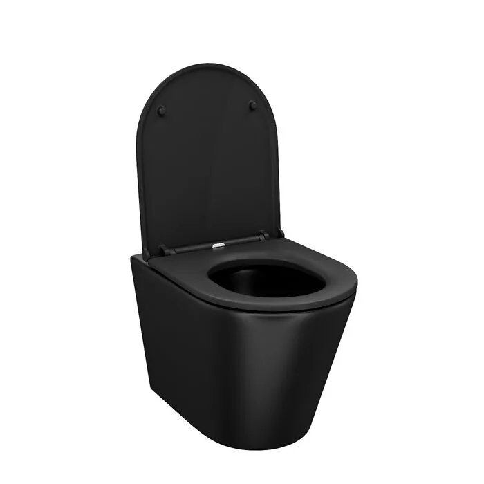 картинка Унитаз подвесной Iddis Calipso CALR3BMi25 черный 