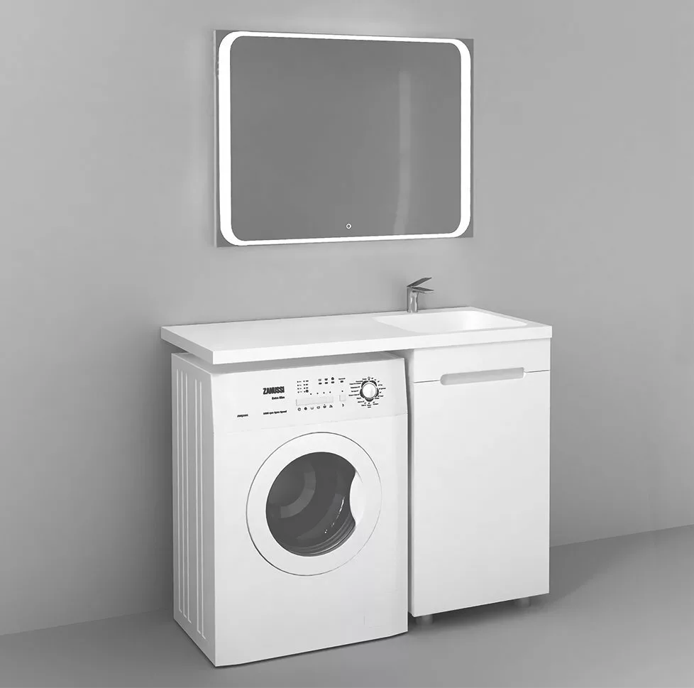 картинка Раковина над стиральной машиной Madera Kamilla 110, правая 