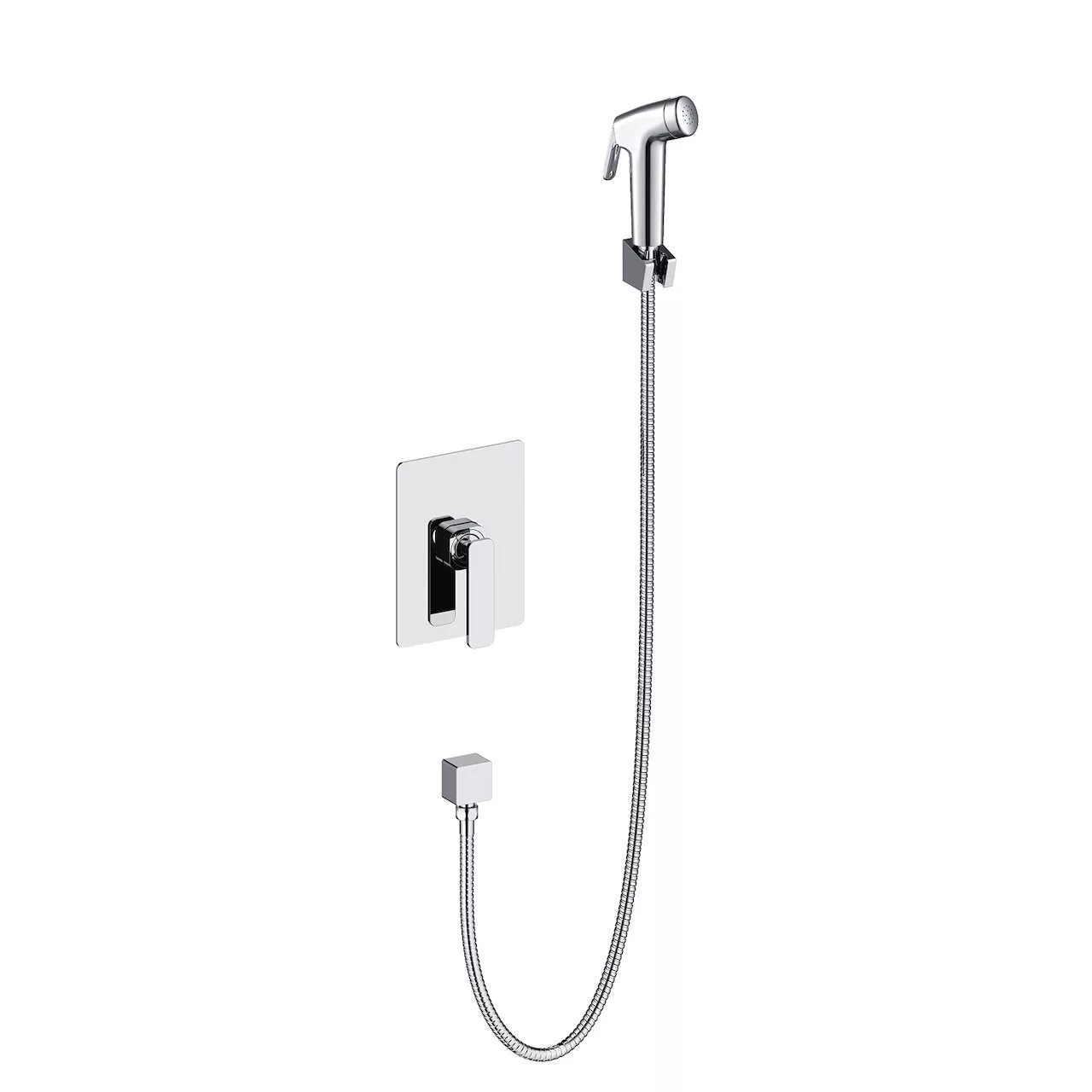 картинка Смеситель встроенный с гигиеническим душем Timo Torne 4359/00SM хром 