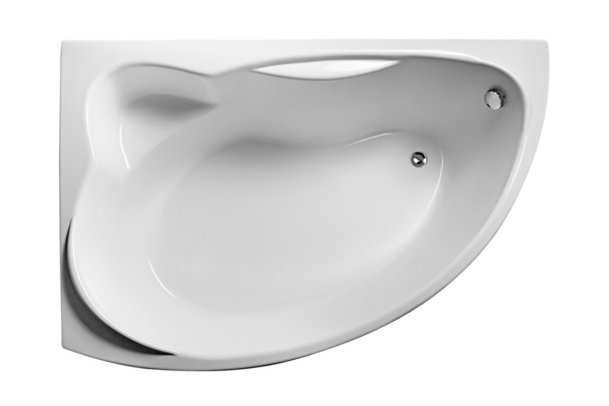 картинка Акриловая ванна Eurolux SPARTA 160x100L с каркасом, экраном и слив-переливом 