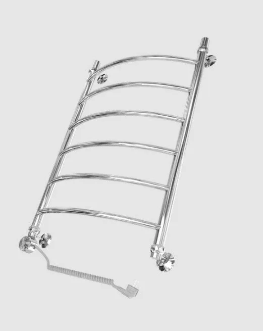 картинка Полотенцесушитель Двин R Electro 60/40 / 1"-1/2" К эл ТЭН слева Полированный (4627085960911) 