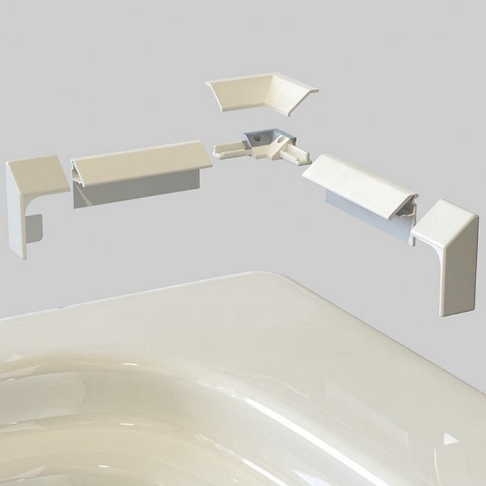 картинка Бордюр для ванны Excellent PROF-PVC