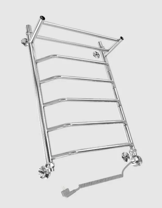 картинка Полотенцесушитель Двин FE Electro 80/50 / 1"-1/2" К эл ТЭН справа Полированный (4627090952338) 