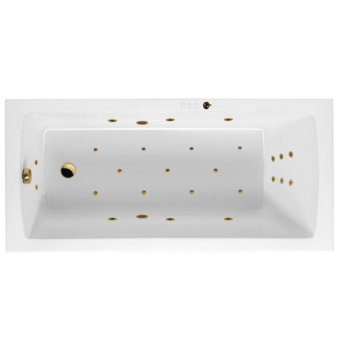картинка Ванна EXCELLENT Aquaria 170x75 ULTRA золото 