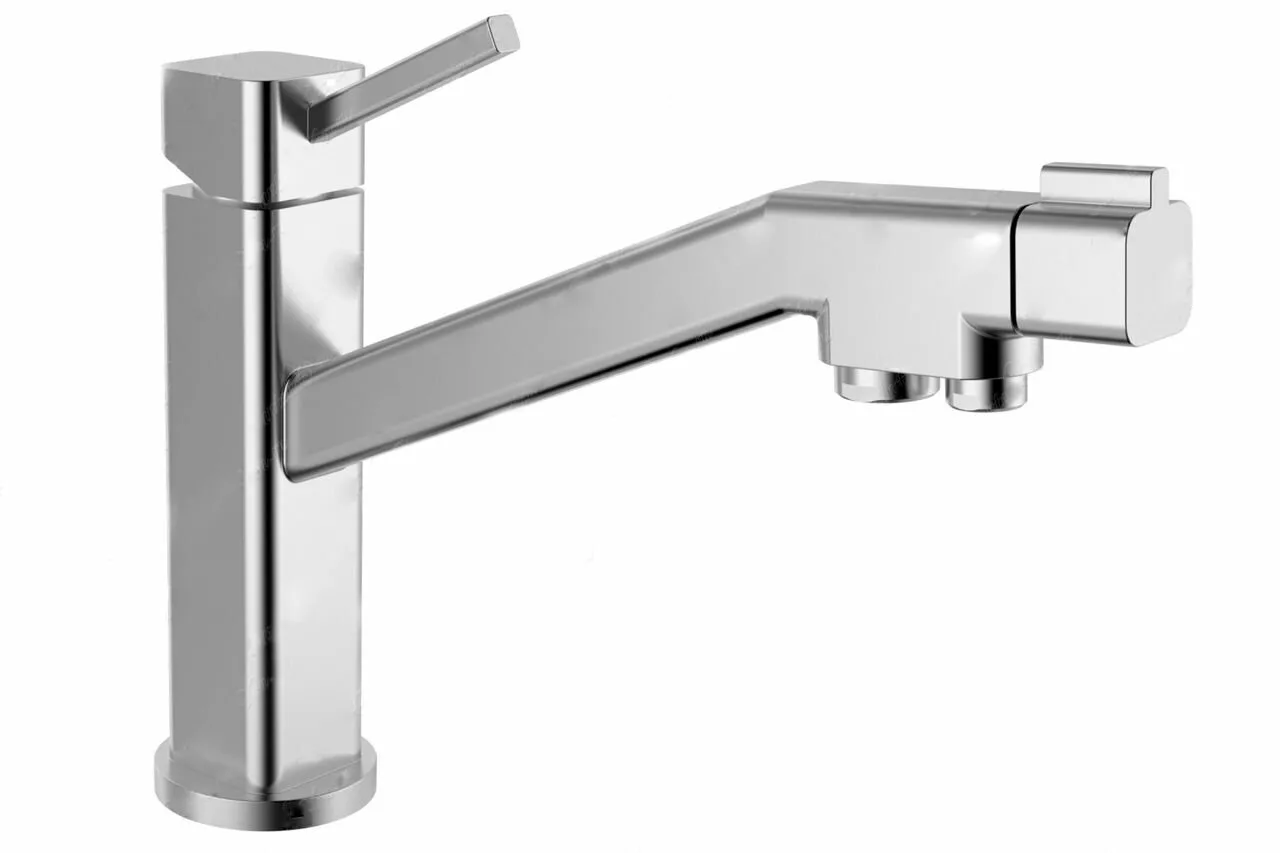 картинка Смеситель для кухонной мойки ZORG Inox SZR-1283 