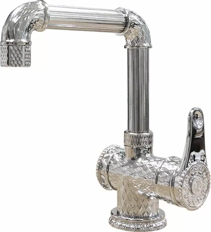 картинка Смеситель для раковины ZORG Antic A 419 U CHROME 