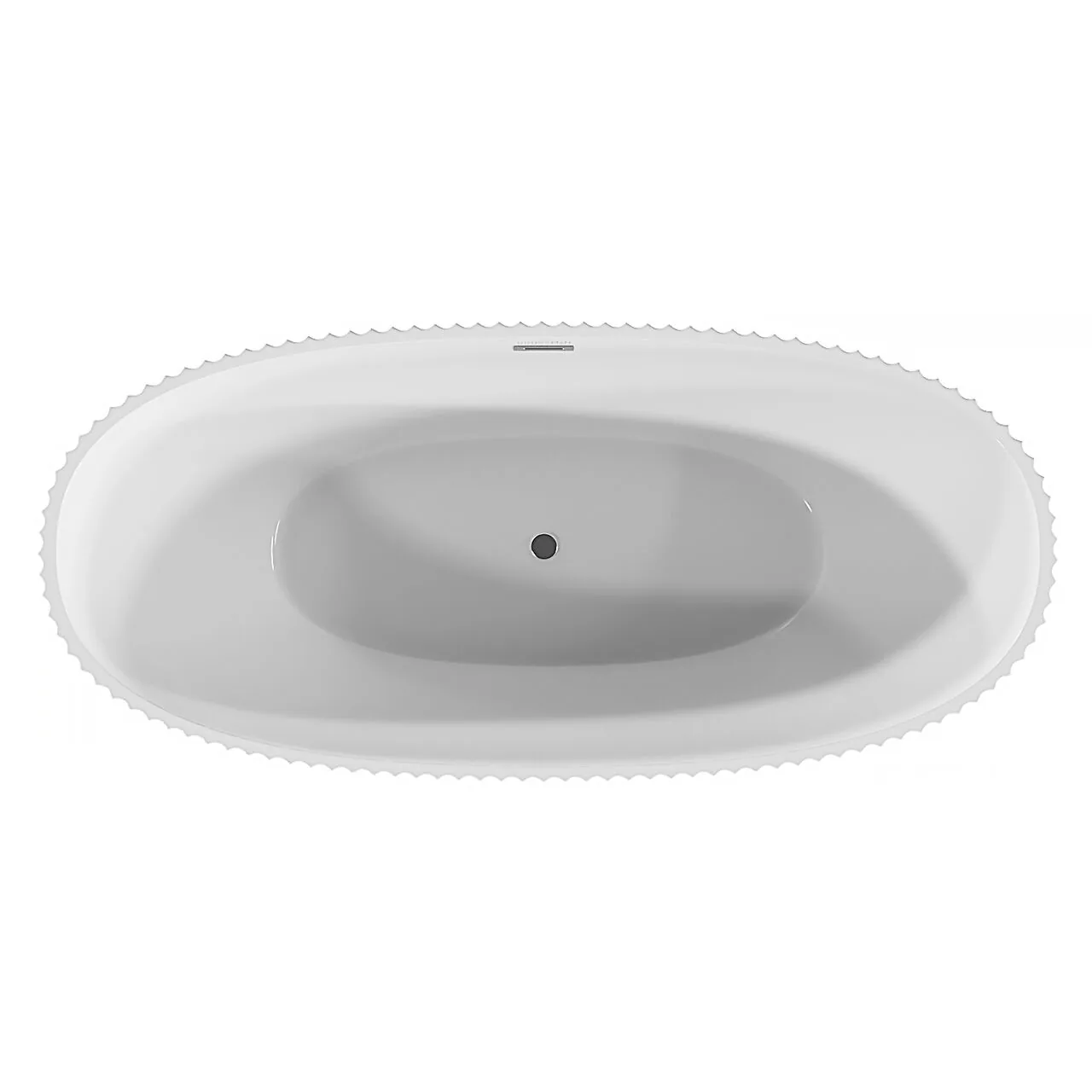 картинка Ванна отдельностоящая Grossman Cristal GR-2504F 80х170х58 рифленая 