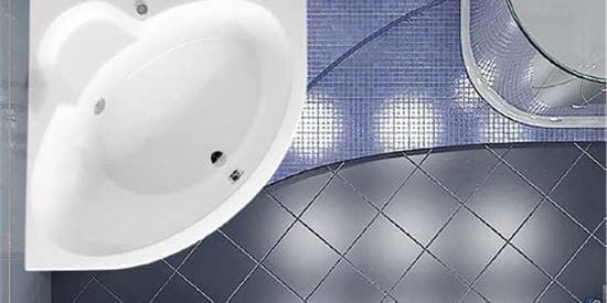 картинка Акриловая ванна Vagnerplast Catalina mini 125x125 белая с каркасом VPK125125 