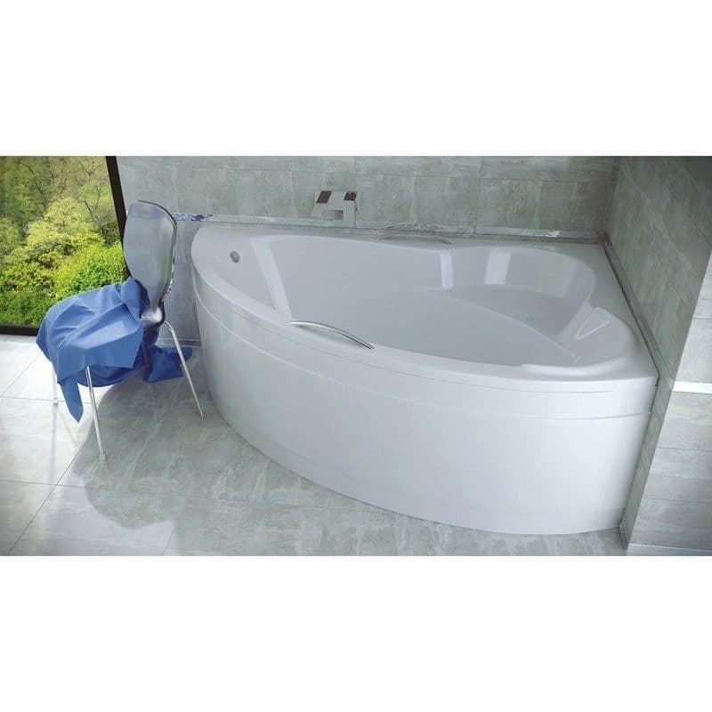 картинка Акриловая ванна Besco Ada 140x90 P с каркасом KMA14090 