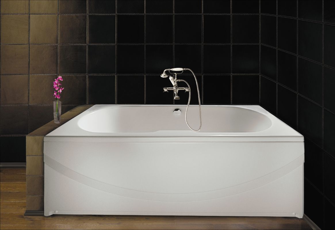 картинка Акриловая ванна Eurolux SIBARIS 170x70 с каркасом 