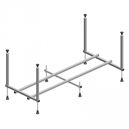 картинка Ванна асимметричная Alex Baitler ORTA 150x90 L с каркасом 