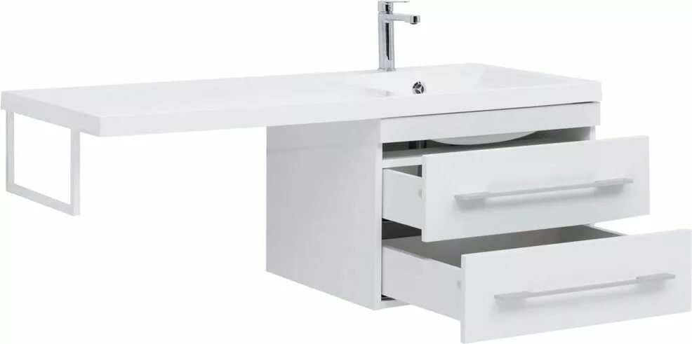 фото Тумба с раковиной Aquanet Нота 120 R белый арт. 00240161 