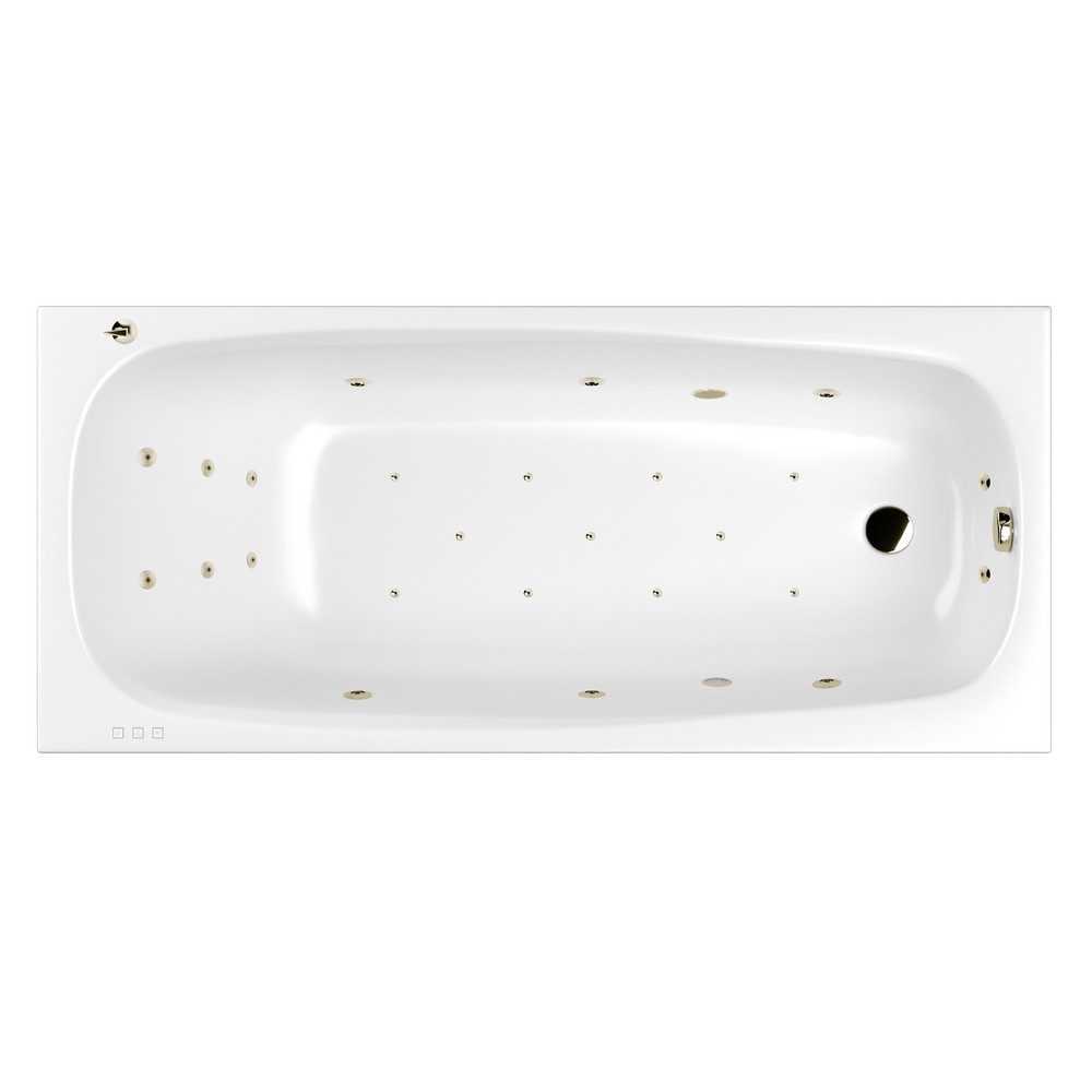картинка Ванна WHITECROSS Layla Slim 180x80 ULTRA бронза 