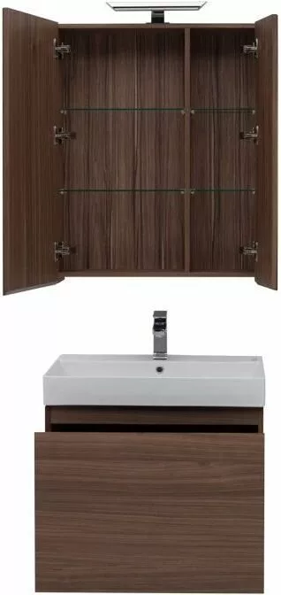 фото Мебель для ванной Aquanet Нью-Йорк 70 орех арт.00211660 