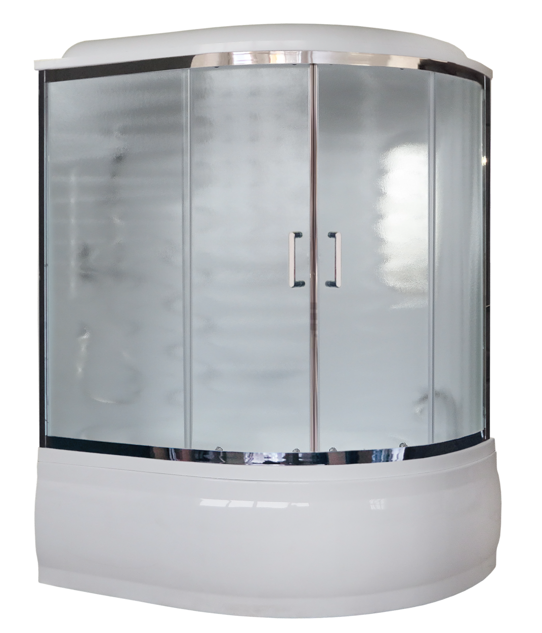 картинка Душевая кабина Royal Bath 170ALP-C-CH (матовое) левая 170x100x225 