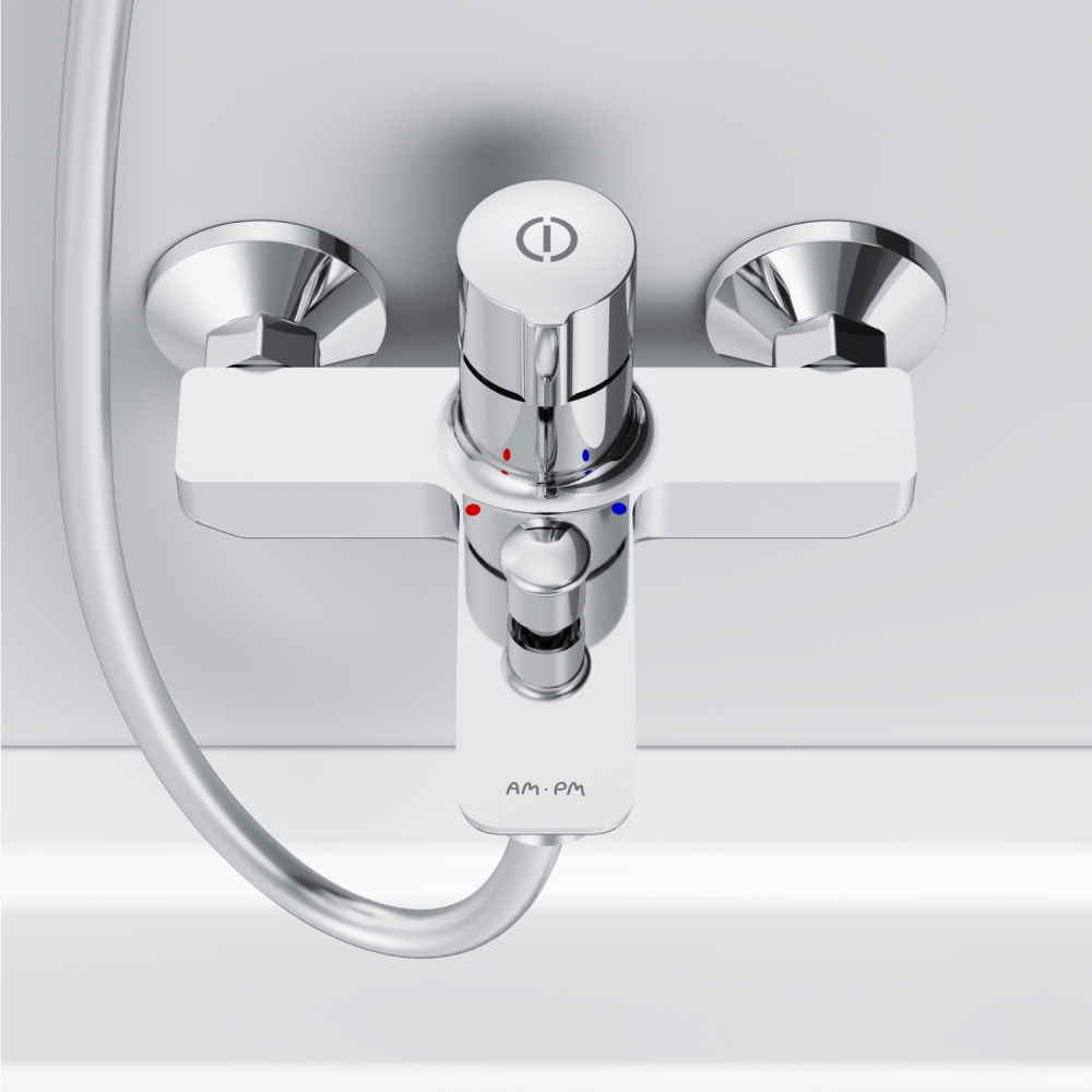 картинка Смеситель для ванны и душа AM.PM X-Joy F85A10500 