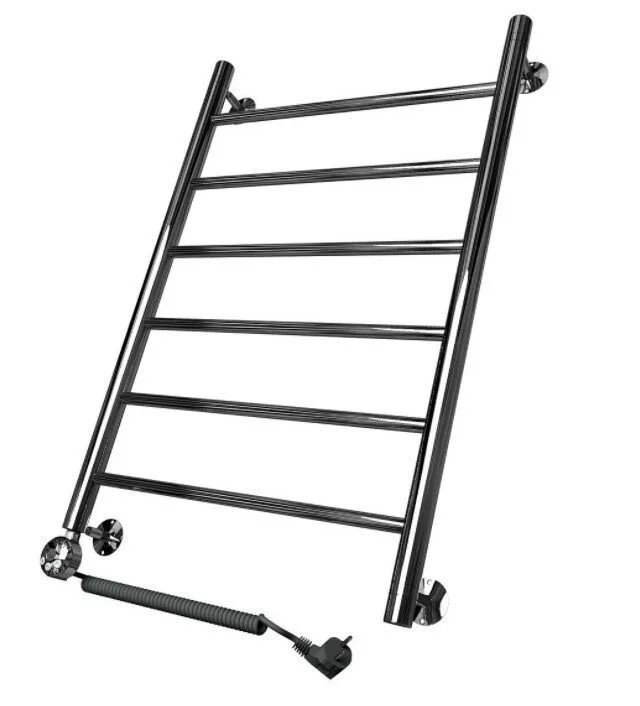 картинка Полотенцесушитель Двин J Electro 60/40 / 1"-1/2" К эл ТЭН слева Полированный (4627106964966) 