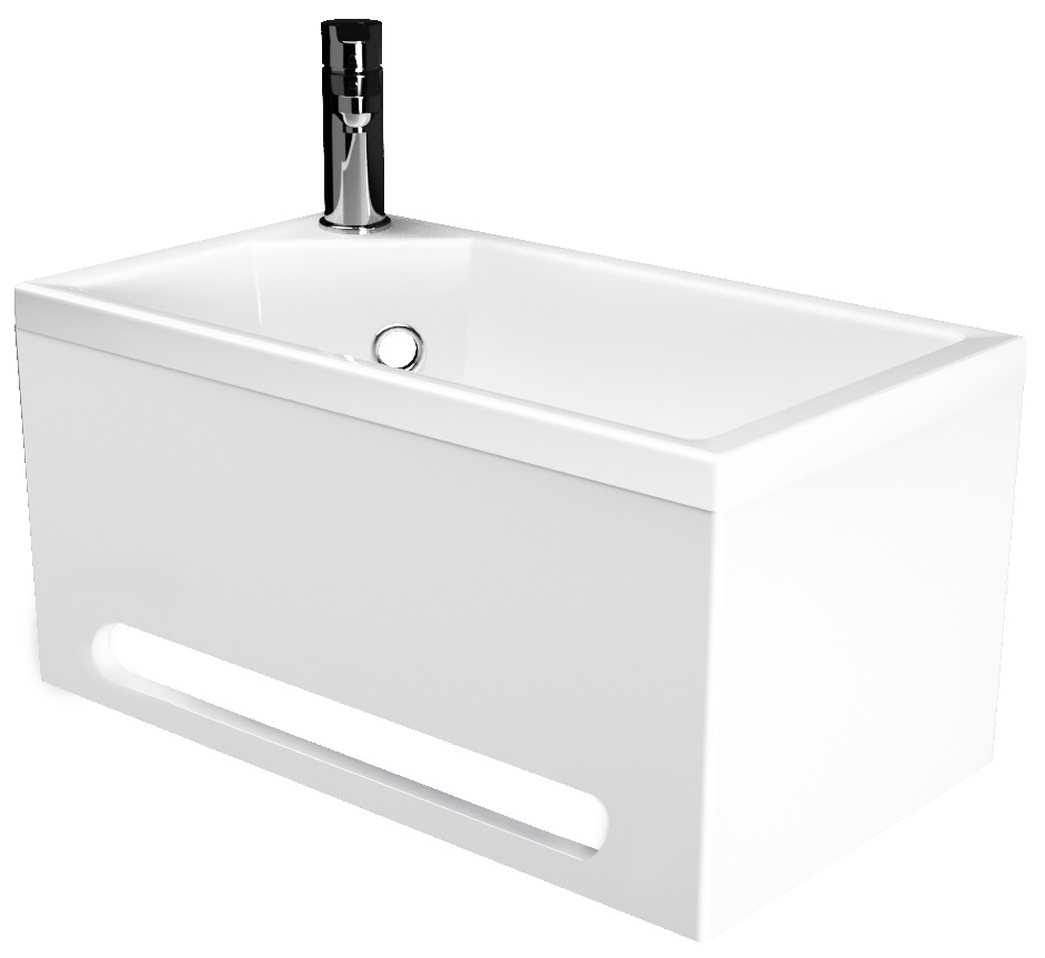 фото Панель с раковиной 1Marka Tiny XS MINI L 