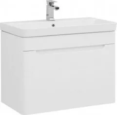 фото Тумба с раковиной Aquanet София 80 белый арт. 00212587 