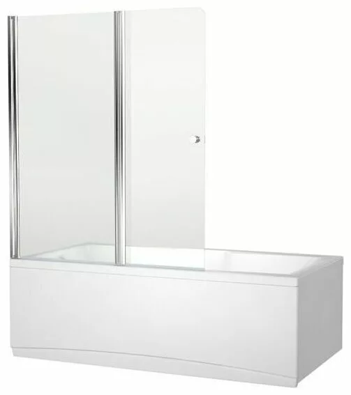 картинка Шторка для ванны Aquanet Alfa 4 NF6222-pivot , прозрачное стекло 