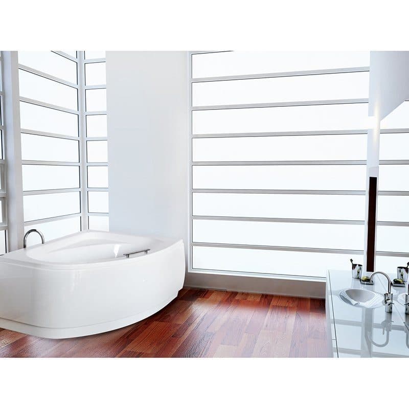 картинка Акриловая ванна Besco Cornea Comfort 150x100 L с каркасом KMA150100 